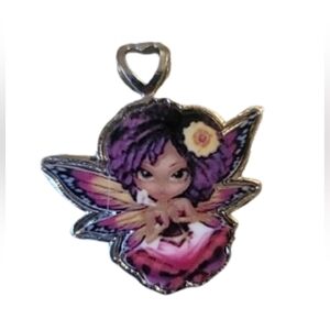 Fairy necklace african American beauty brown skin black fairy gift fairy lover